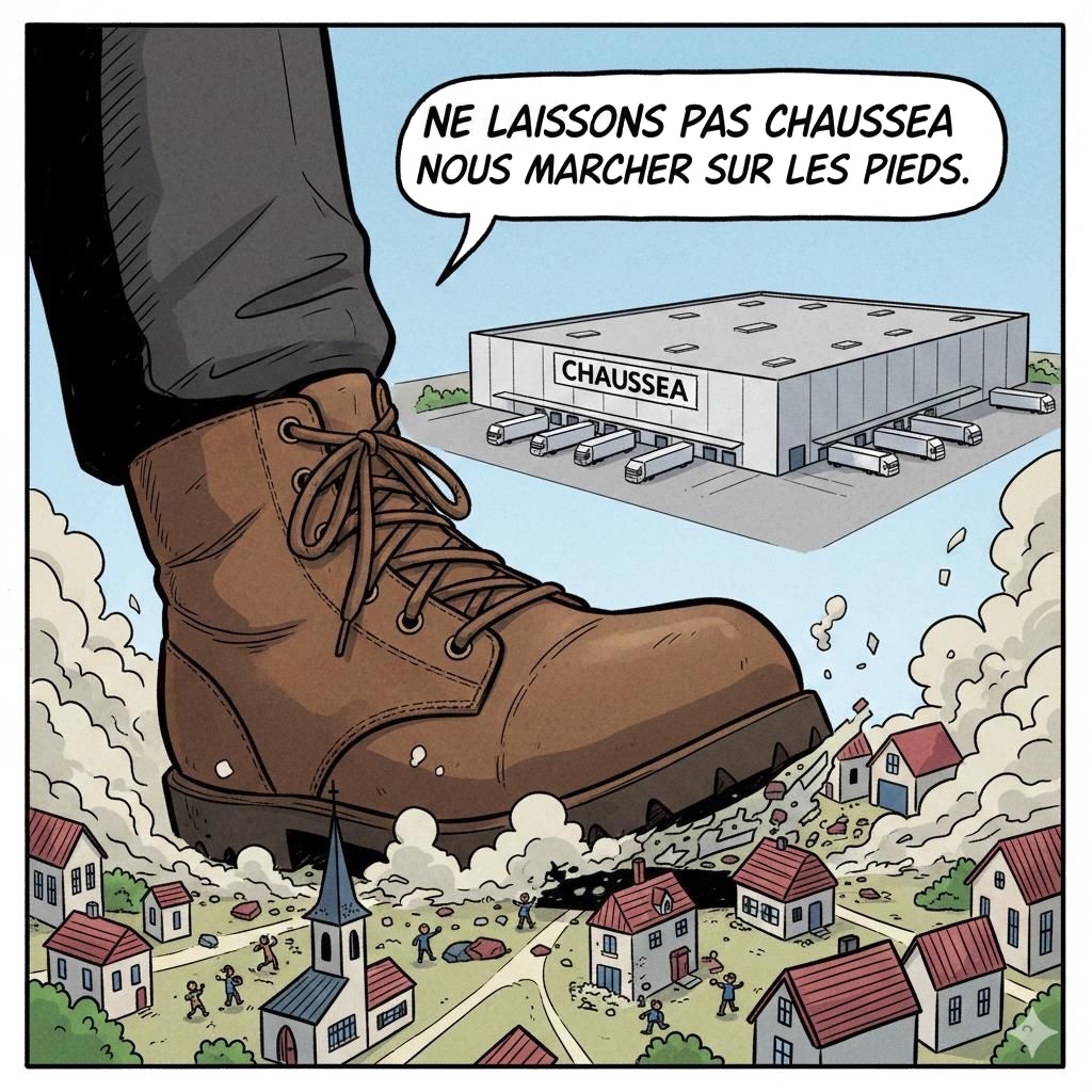 Stop au projet Chaussea